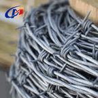 Military Grade Hot-Dipped Zinc Barbed Wire - Secure Boundary & High-Risk Defense - Installation Close-up - Wire Mesh Fence Factory Anping China